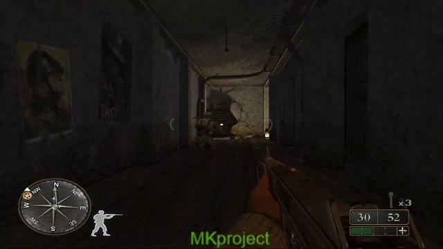 Call of Duty 2: Big Red One Миссия 9 Farewall to Friends (PCSX2) смотреть онлайн
