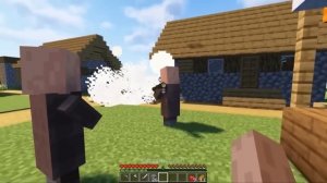 1 ЧАС про 1000000 умных жителей! #maksik #minecraft