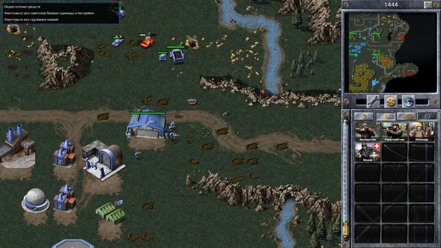 Command & Conquer Remastered: Red Alert Retaliation #01 ➠ Союзники - Суровые Ме?
