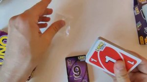 Карточная игра UNO flip распаковка.Рекомендую.