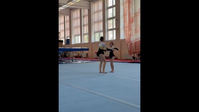 ЖП 1 юношеский , Копарева Анна - Щипко Виктория, Комбинированное упражнение, 2 день