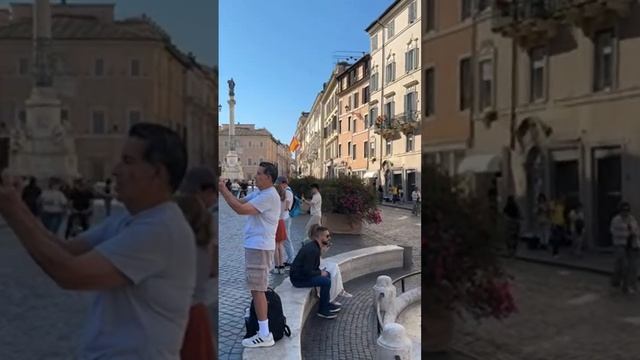 Iri Roma 💙💛 в прямом эфире!  30 апреля -площадь Испании -Ри