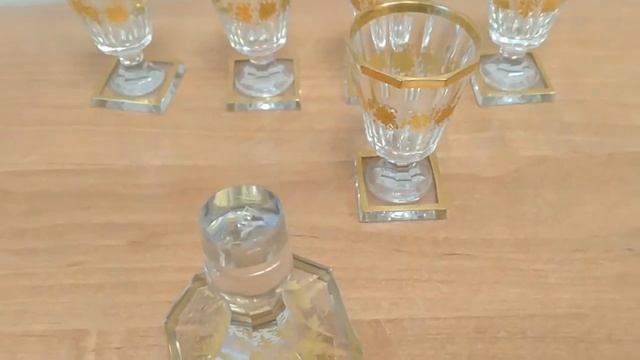 рюмки с позолотой смотреть онлайн