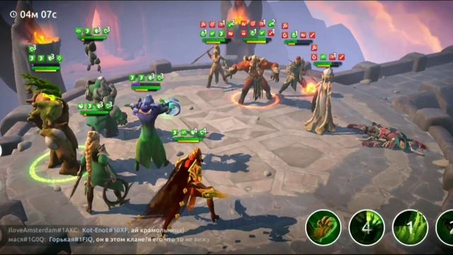 Age of Magic Друиды(100) vs Дикие(100) . Druids vs Wild Elves . смотреть онлайн