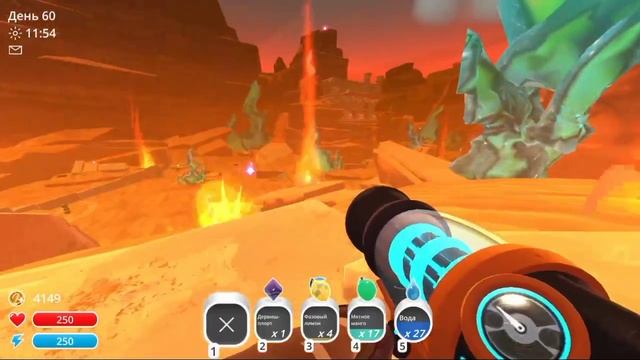 Охочусь на огненного слайма. Slime rancher #1 смог поймать ил смотреть онлайн