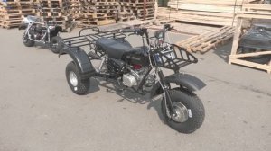 Трицикл ТРИТОН-3 (Ижтехмаш), теперь и на колесах 8" (резина 20х7-8").