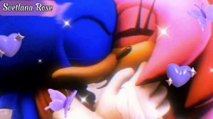 Sonamy клип_Французский поцелуй❤😘💋 #sonic #amyrose #sonamy