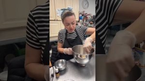 Зефирная глазурь для кулича. Не липнет и очень вкусная