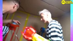 Побег Из КАРТОННОЙ ТЮРЬМЫ Челлендж **4 часть** / 24 Часа в