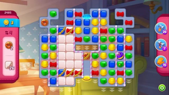 Homescapes Level 2485 Very Hard (No boosters) / Уровень 2485 Очень Сложный (Бе смотреть онлайн