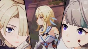 Люмин vs. Арлекино Боевая сцена (Genshin Impact 4.6 Глава 1)