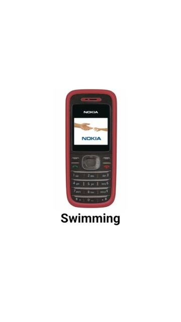 NOKIA 1208 RINGTONE - "Swimming" смотреть онлайн