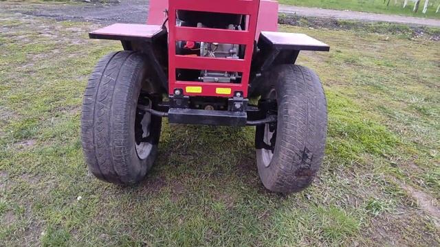 самодельный минитрактор 7 л.с