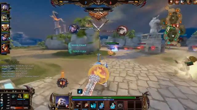 SMITE: Clash/Схватка - Tyr. Тир: Замученная Сцилла смотреть онлайн