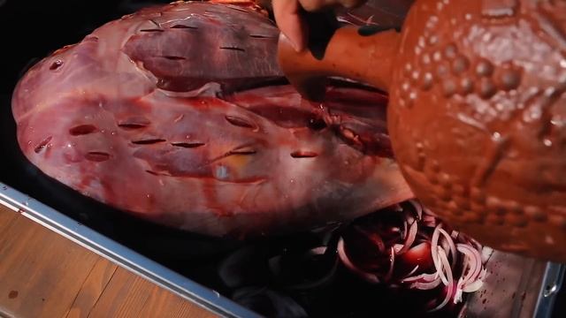 ШАШЛЫК из СТРАУСА. МЯСО СТРАУСА на МАНГАЛЕ.