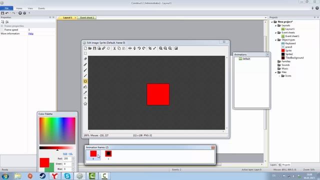 Создаём подбор вещей в Construct 2 смотреть онлайн