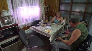 Вот ОНИ, на лыжах за грибами…