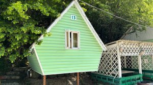 Домик №13. Избушка( одноместка).  База отдыха «Кубанец»