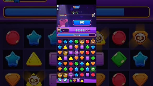 Прохождение Solo Challenge Score Rally Rainbow 2150 | Match Masters смотреть онлайн
