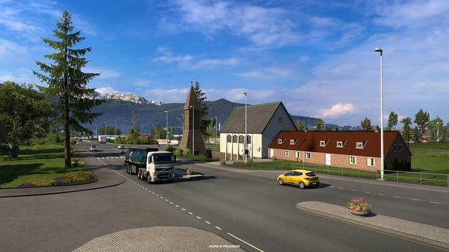 ЦЕРКВИ в DLC СЕВЕРНЫЕ ГОРИЗОНТЫ #ETS2 смотреть онлайн