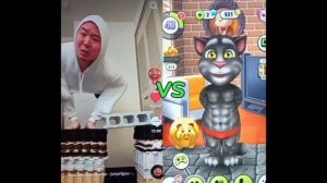 Tom vs Junya1gou | Мой говорящий Том против Junya1gou😱😱 Подборка