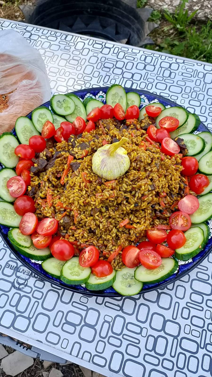 Плов из говядины в казане 6.06.2025.г