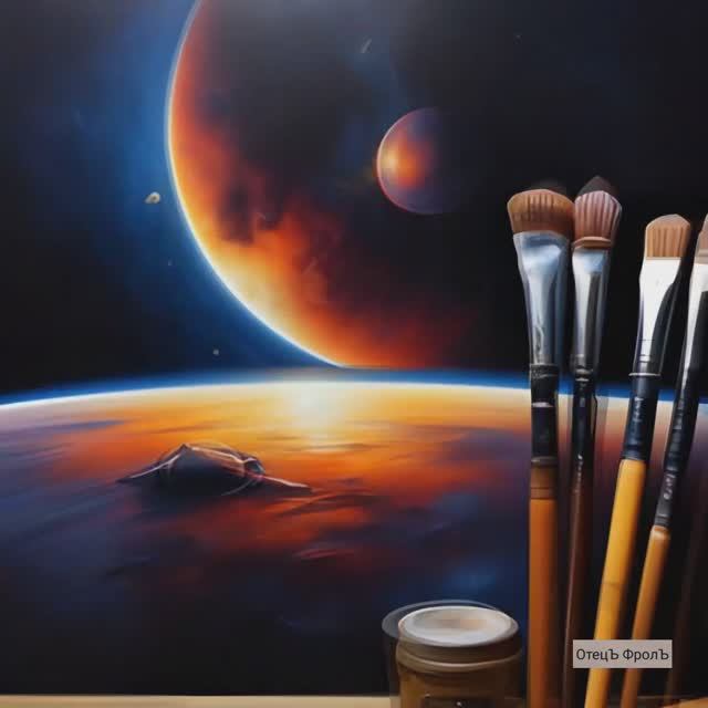 Художник .Клип .Песня . Нейросеть . смотреть онлайн