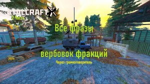 ФРАЗЫ ВЕРБОВОК-пропаганды ФРАКЦИЙ (2-я Часть) — STALCRAFT: X (STALCRAFT: X 2025.г.) (RU)