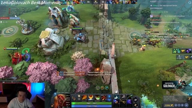 Это главный позор Головача за год - LenaGolovach Best Moments Dota 2