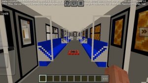 Поездка по Лахтинско-Правобережной линии в Майнкрафт