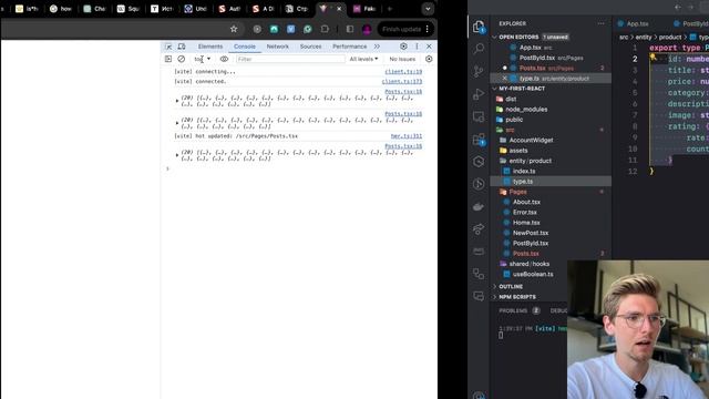 Урок 117 - Делаем API запросы к серверу в React (Зародыш Фрон? смотреть онлайн