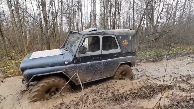 Off-road покатушки по лесу/frontera не выдержала