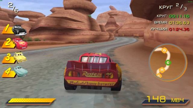 🎮Disney•Pixar Cars | Тачки (2006) PSP⭐️Прохождение: №[6/18] 📌 