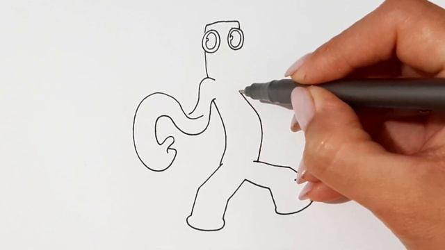 Как нарисовать Радужные друзья Роблокс/Rainbow friends Roblox смотреть онлайн