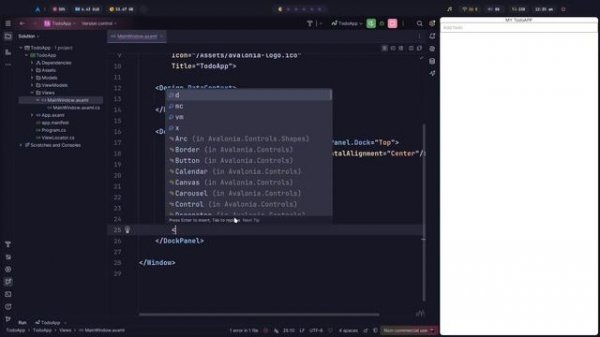 Разметка XAML AvaloniaUI || Авалония C# Создание Приложения