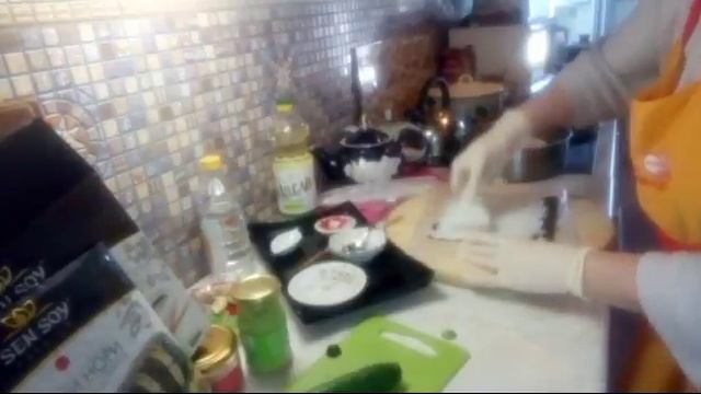 Роллы Для Тани,мой первый заказ,прямой эфир.