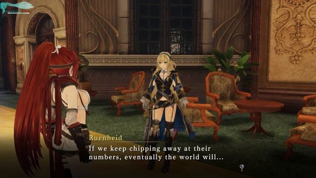 Nights Of Azure 2 (Yoru No Nai Kuni 2) - Часть №04 (Прохождения на русско