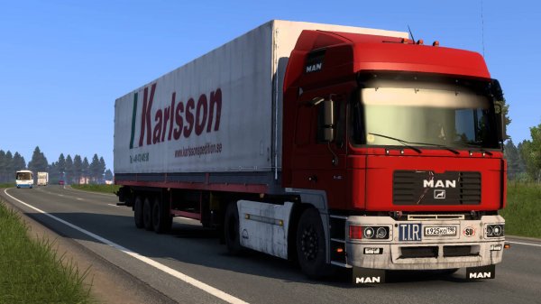 325 / ETS 2 1.53 / Русская сборка / MAN F2000 / Алтай!