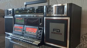 Запись FM сигнала на SHARP GF-800Z-938Z на кассету