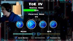 TOE IV прохождение 3-его ИНСЕЙН ДЕМОНА ► Geometry Dash 28#