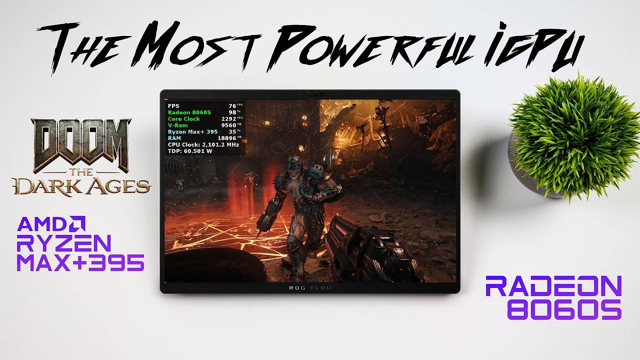 I Tested DOOM Dark Ages on the WORLD'S MOST POWERFUL iGPU! смотреть онлайн