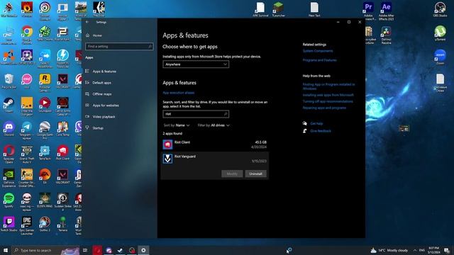 Как полностью удалить риот античит ( Riot Vanguard ) смотреть онлайн