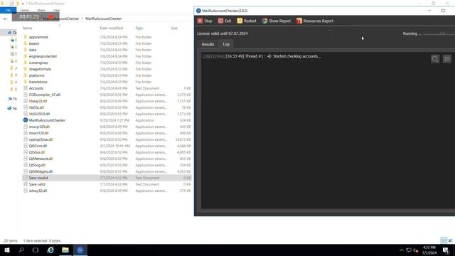 Mail.ru Accounts Checker | Mail.ru чекер аккаунтов