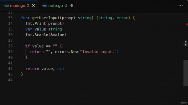 091 Practice Project Creating a Struct & Constructor Function