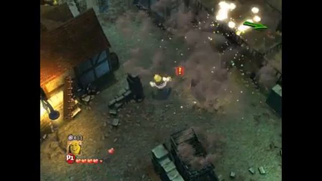 Прохождение игры Шрек 4 навсегда часть 6 деревня смотреть онлайн