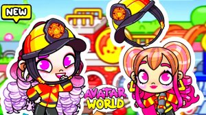 Стали ПОЖАРНЫМИ на 1 час 😍 AVATAR WORLD ОБНОВЛЕНИЕ 💕