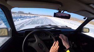 2006 LADA 2107 | Дрифт Жига семерка | Зимние выходные покатуш?