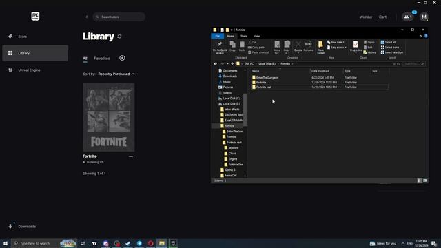 Как добавить уже установленную игру в Epic Games смотреть онлайн