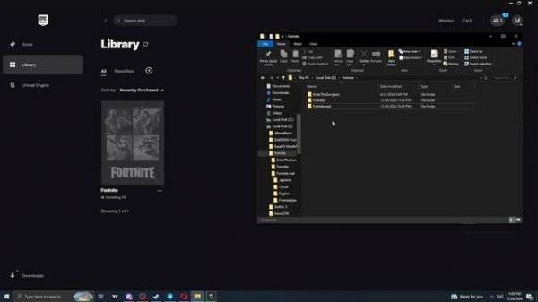 Как добавить уже установленную игру в Epic Games