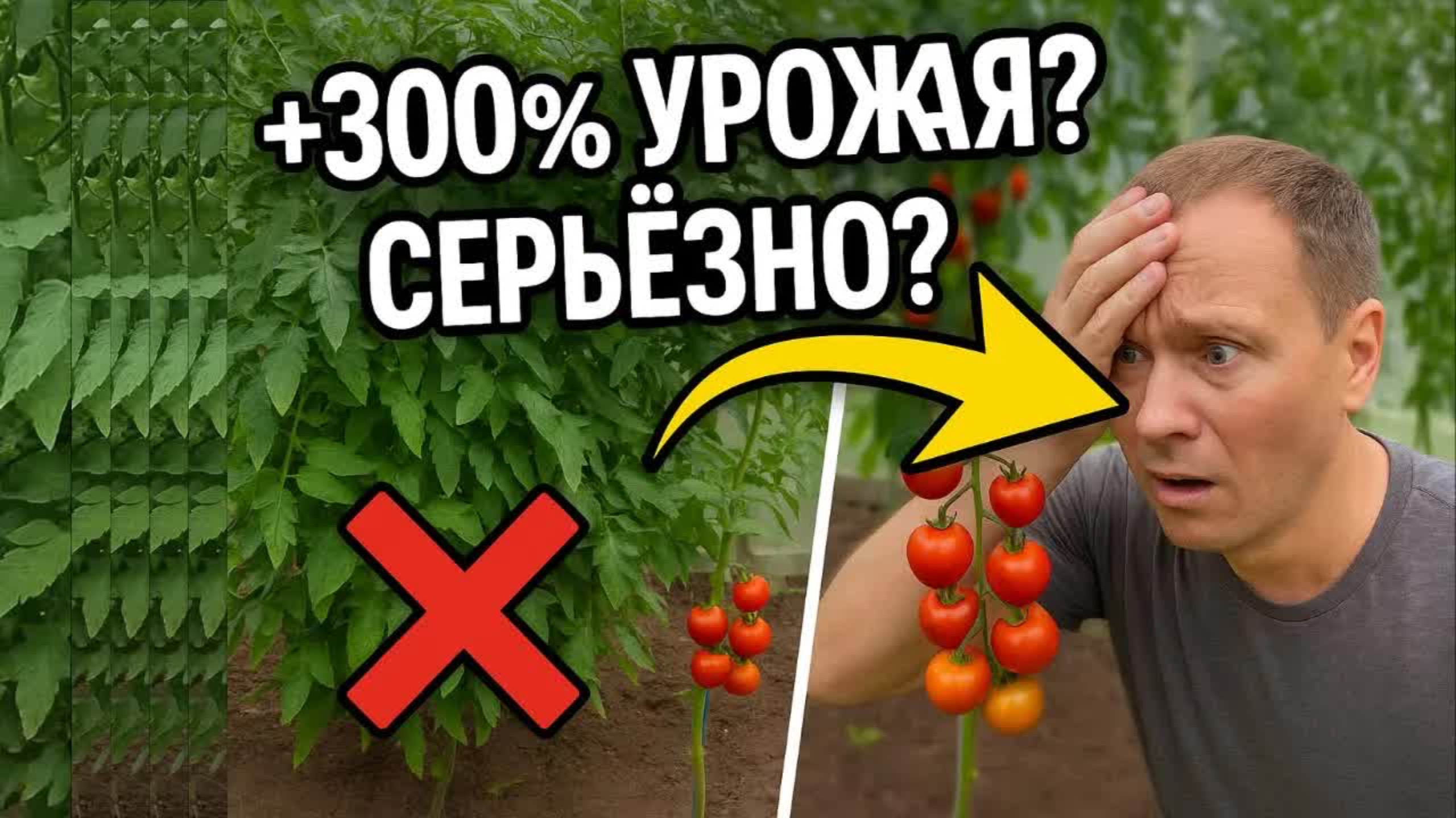 Формировка Томатов: Дедовский Метод Дал в 3 Раза Больше Плодов